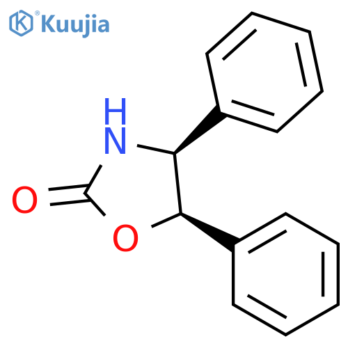 (4S,5R)-(-)-cis-Diphenyl-2-oxazolidinone structure