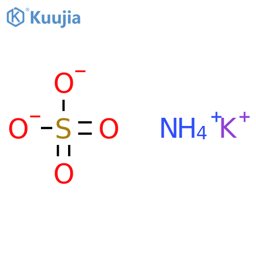 Sulfuric acid, ammoniumpotassium salt (8CI,9CI) structure