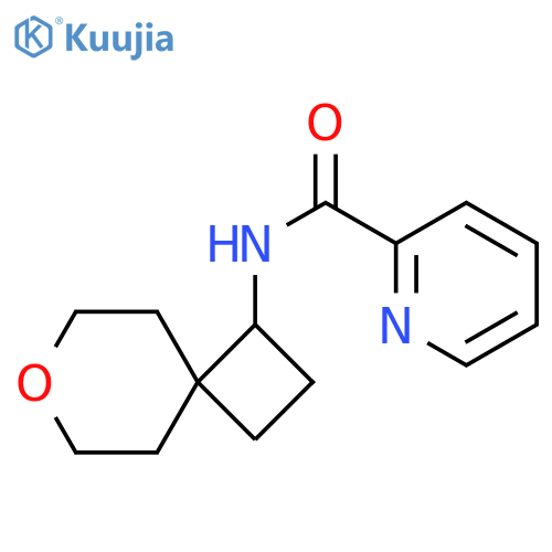 N-{7-oxaspiro3.5nonan-1-yl}pyridine-2-carboxamide structure
