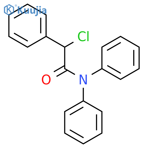 2-Chloro-N,N,2-triphenylacetamide structure