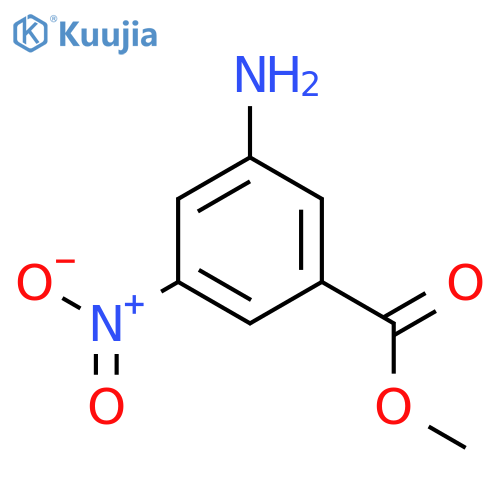 Methyl 3-amino-5-nitrobenzoate structure