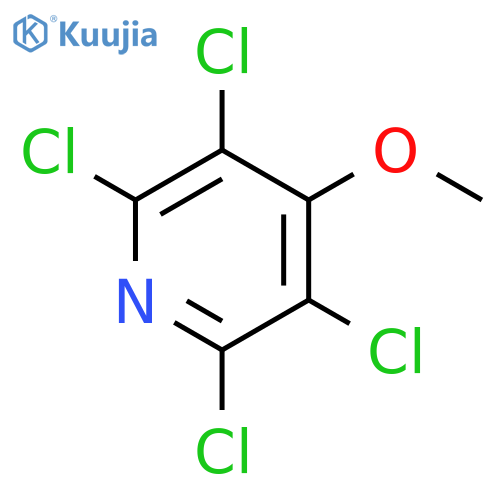 Pyridine, 2,3,5,6-tetrachloro-4-methoxy- structure