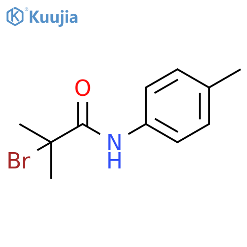 2-Bromo-2-methyl-N-(4-methylphenyl)propanamide structure