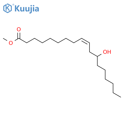 9-Octadecenoic acid,12-hydroxy-, methyl ester structure