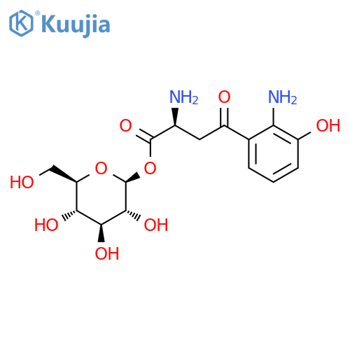 3-Hydroxykynurenine-O-b-glucoside (Mixture of Diastereomers) structure