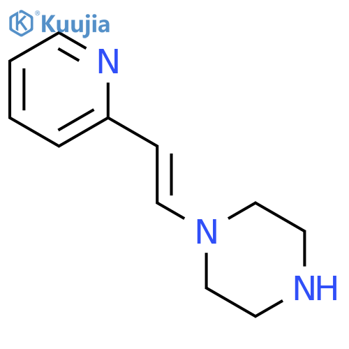 Piperazine,1-[(1E)-2-(2-pyridinyl)ethenyl]- structure