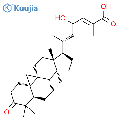 23-HydroxyMangiferonic acid structure