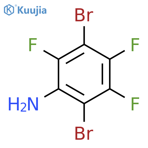 2,5-Dibromo-3,4,6-trifluoroaniline structure