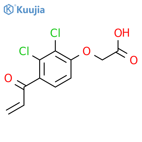 Acetic acid, [2,3-dichloro-4-(1-oxo-2-propenyl)phenoxy]- structure