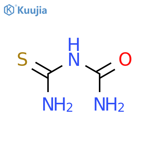 Urea,N-(aminothioxomethyl)- structure