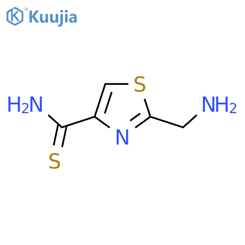 2-(Aminomethyl)-1,3-thiazole-4-carbothioamide structure