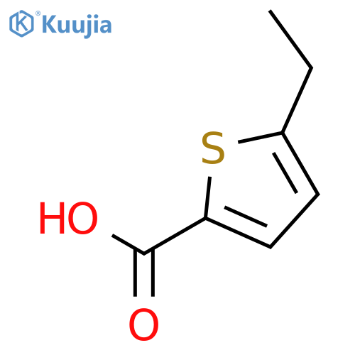 5-Ethylthiophene-2-carboxylic acid structure