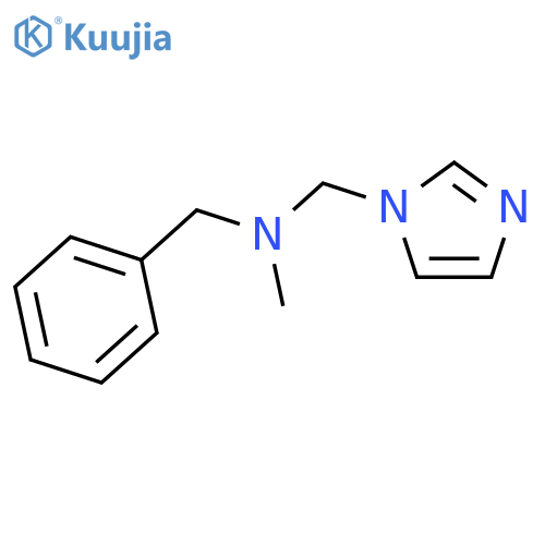 1H-Imidazole-1-methanamine,N-methyl-N-(phenylmethyl)- structure