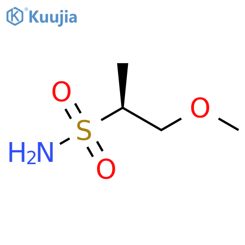 (2S)-1-methoxypropane-2-sulfonamide structure