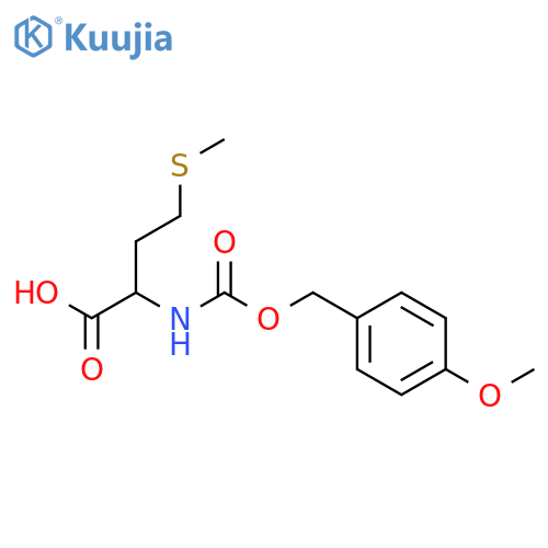 L-Methionine, N-[[(4-methoxyphenyl)methoxy]carbonyl]- structure