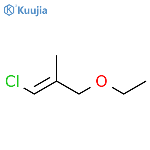 1-Propene,1-chloro-3-ethoxy-2-methyl-, (E)- (9CI) structure