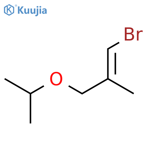 Ether,3-bromo-2-methylallyl isopropyl, (E)- (8CI) structure