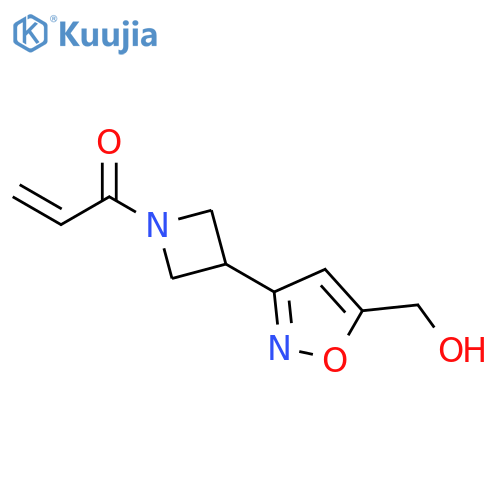 1-{3-5-(hydroxymethyl)-1,2-oxazol-3-ylazetidin-1-yl}prop-2-en-1-one structure