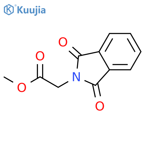 Methyl (1,3-Dioxo-1,3-dihydro-2H-isoindol-2-yl)acetate structure