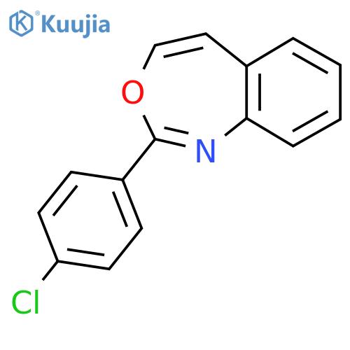 2-(4-Chlorophenyl)-3,1-benzoxazepine structure