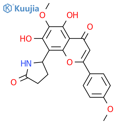Leucoflavonine; (±)-form structure