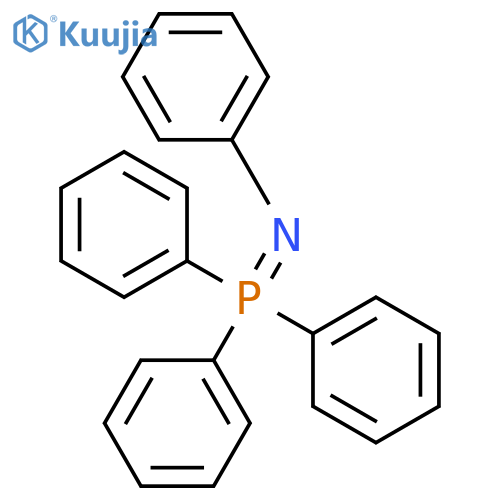 N-(Triphenylphosphoranylidene)aniline structure