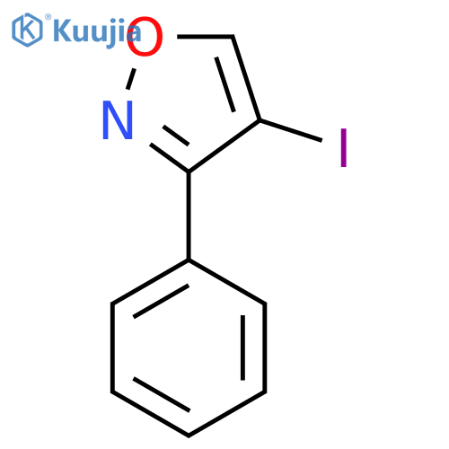 4-Iodo-3-phenylisoxazole structure