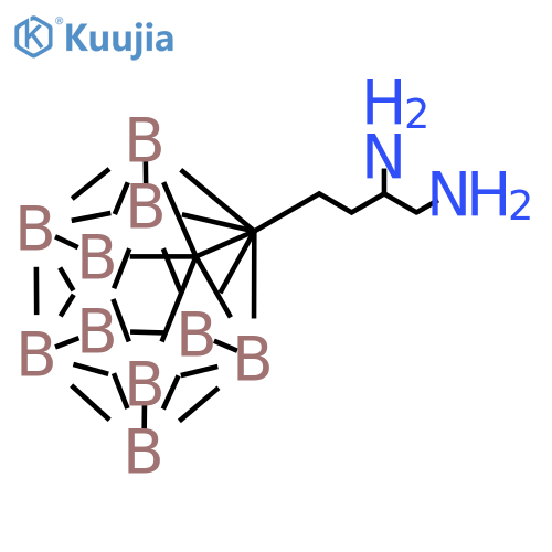 1,2-Butanediamine,4-(1,2-dicarbadodecaboran(12)-1-yl)- (9CI) structure