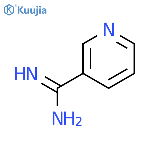 3-Pyridinecarboxamidine structure