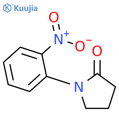 1-(2-nitrophenyl)pyrrolidin-2-one structure