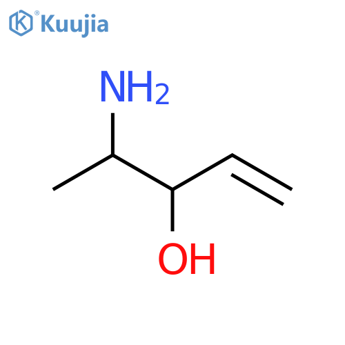 1-Penten-3-ol, 4-amino- structure