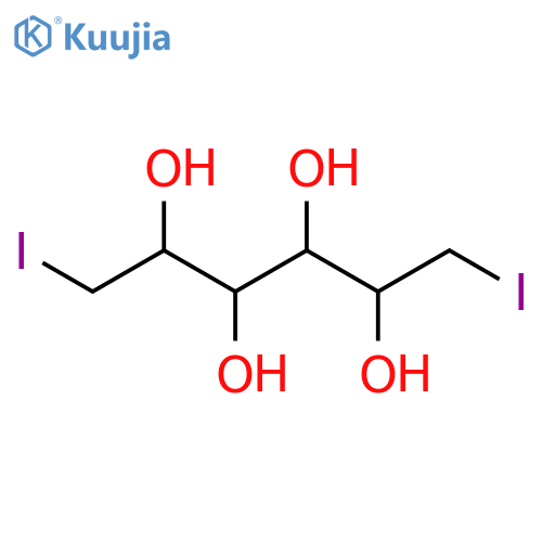 Galactitol,1,6-dideoxy-1,6-diiodo- structure