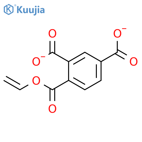 1,2,4-Benzenetricarboxylic acid, 1-ethenyl ester structure
