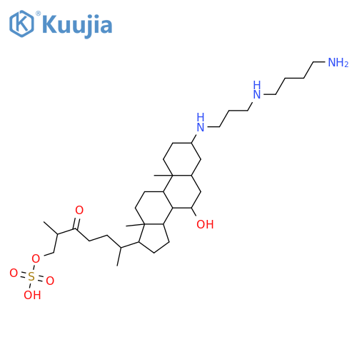 Squalamine; 24-Desulfo, 24-ketone, 26-sulfooxy structure