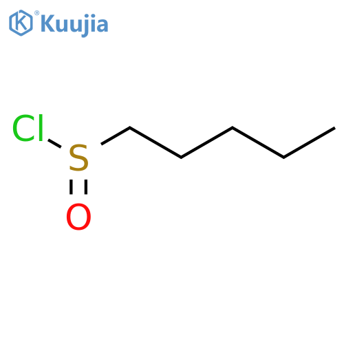 1-Pentanesulfinyl chloride structure
