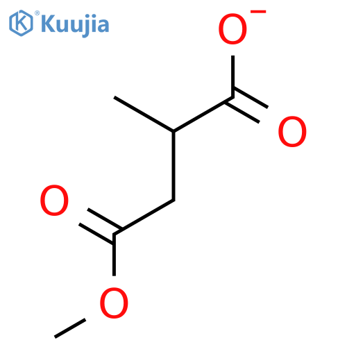 4-methoxy-2-methyl-4-oxobutanoic acid structure