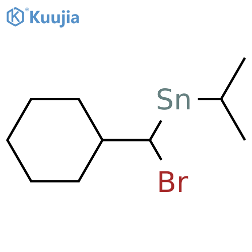 Bromocyclohexylisopropyl(methyl)tin(IV) structure