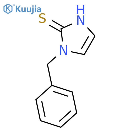 1-benzyl-1H-imidazole-2-thiol structure