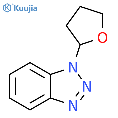 1-(Oxolan-2-yl)-1H-1,2,3-benzotriazole mixture of isomers structure