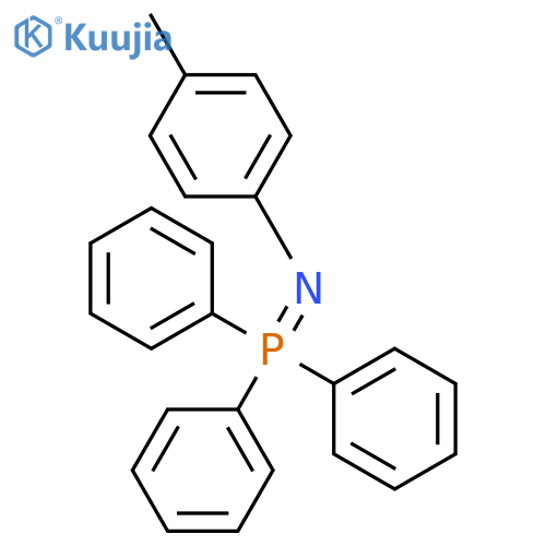 Benzenamine,4-methyl-N-(triphenylphosphoranylidene)- structure