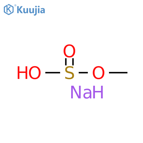 Sulfurous acid, monomethyl ester, sodium salt (8CI,9CI) structure