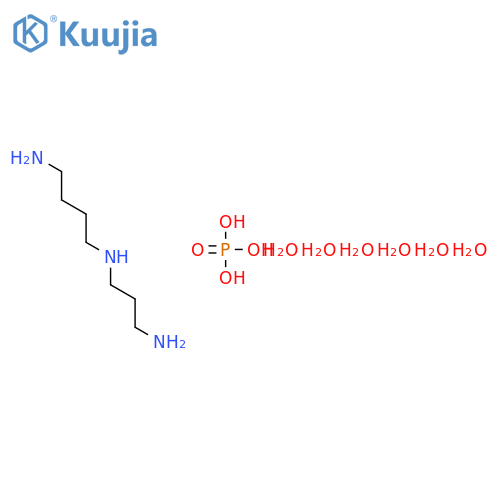 Spermidine Phosphate Salt Hexahydrate structure