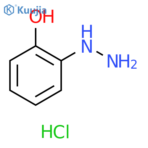 2-hydrazinylphenol hydrochloride structure