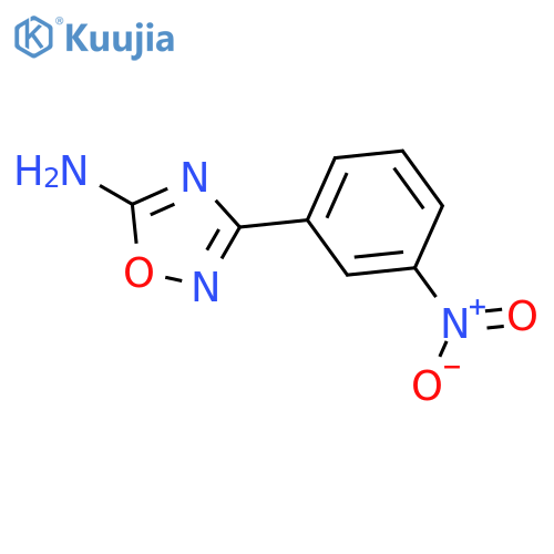 1,2,4-Oxadiazol-5-amine, 3-(3-nitrophenyl)- structure