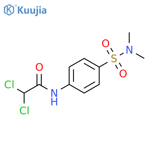 Acetamide,2,2-dichloro-N-[4-[(dimethylamino)sulfonyl]phenyl]- structure