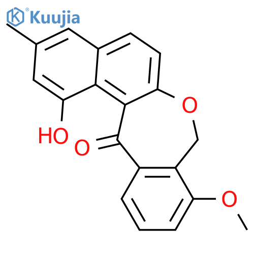 Angucyclinone C; 3-Deoxy, 1-alcohol, 1,2,3,4-tetradehydro structure