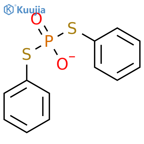 Phosphorodithioic acid, S,S-diphenyl ester structure