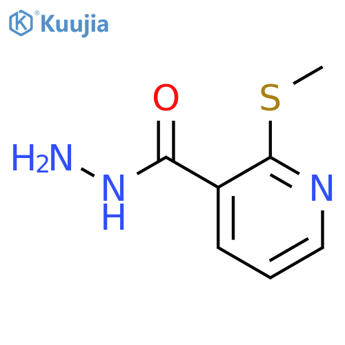 2-(Methylthio)nicotinic Acid Hydrazide structure