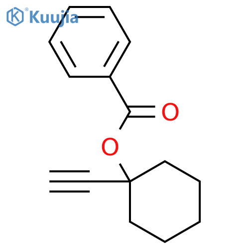 Cyclohexanol,1-ethynyl-, 1-benzoate structure