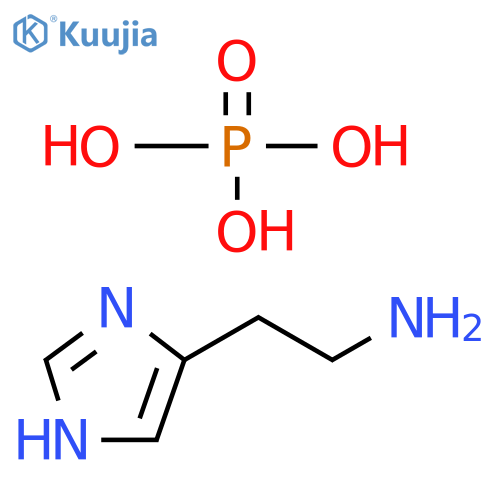 Histamine bisphosphate monohydrate structure